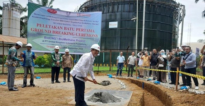 Pabrik BioCNG Terbesar se-Asia Tenggara Dibangun di Langkat
