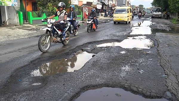 Jalan Rusak & Berlubang Di Kecamatan Binjai Segera Diperbaiki Pemkab Langkat