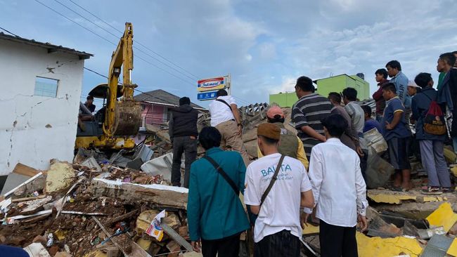 BNPB: Korban Meninggal Gempa Cianjur Bertambah Jadi 62 Orang