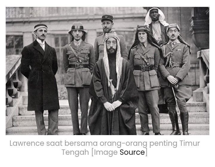 Lawrence of Arabia/Thomas Lawrance Agen Inggris dibalik Berdirinya Kerajaan Arab Saudi