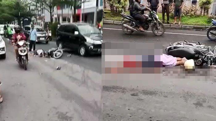Seorang Wanita Meninggal Digilas Truk Kontainer di Jalan Ringroad Medan