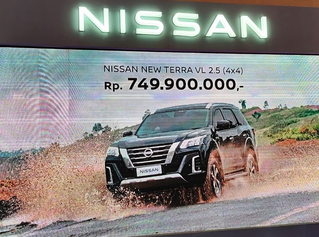 Hadir di GJAW 2023, Nissan Resmi Boyong New Terra VL 2.5 4×4 ke Indonesia