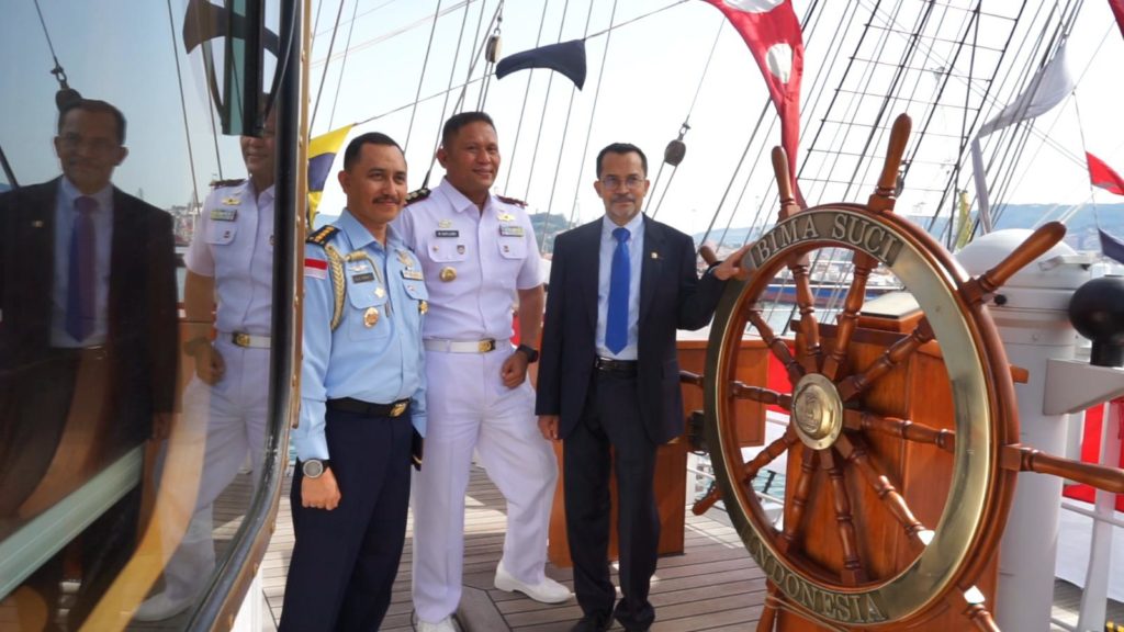 Dubes Najib di Pelabuhan Vigo: KRI Bima Suci sebagai Duta Diplomasi Maritim Indonesia
