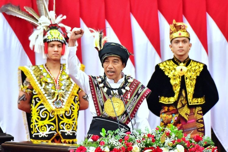 Rangkuman Pidato Jokowi di Sidang Tahunan MPR 2023