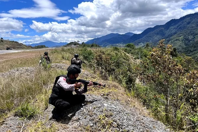 Anggota KKB Tewas Ditembak Sniper Satgas Damai Cartenz dari Jarak Jauh
