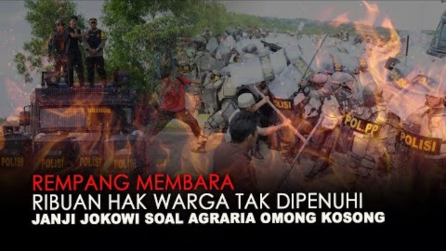 Aliansi Pejuang dan Purnawirawan TNI Soal Pulau Rempang: ‘Jokowi Memang Bajingan Tolol’