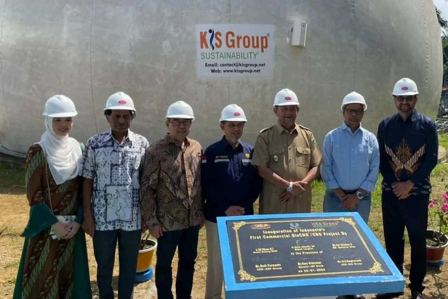 Pertama di Indonesia, Pabrik bio-CNG Komersial Beroperasi di Kabupaten Langkat Sumut