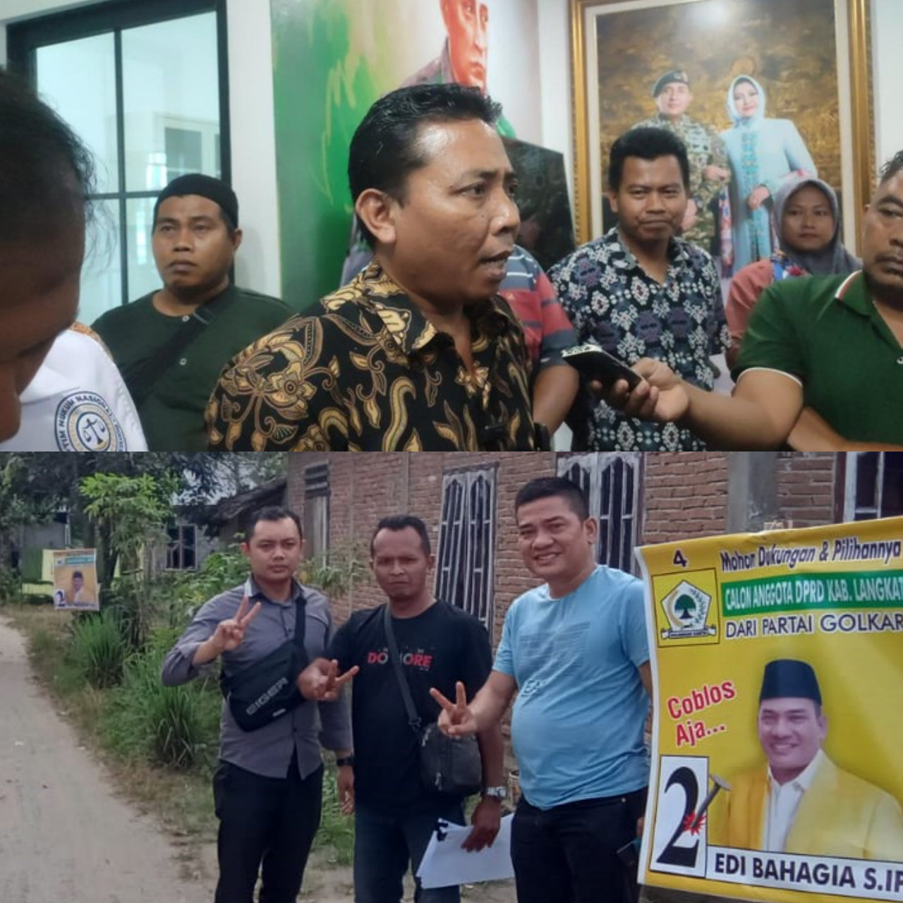 Sejumlah Kepala Dusun di Kecamatan Binjai Diintimidasi untuk Dukung Paslon dari Golkar