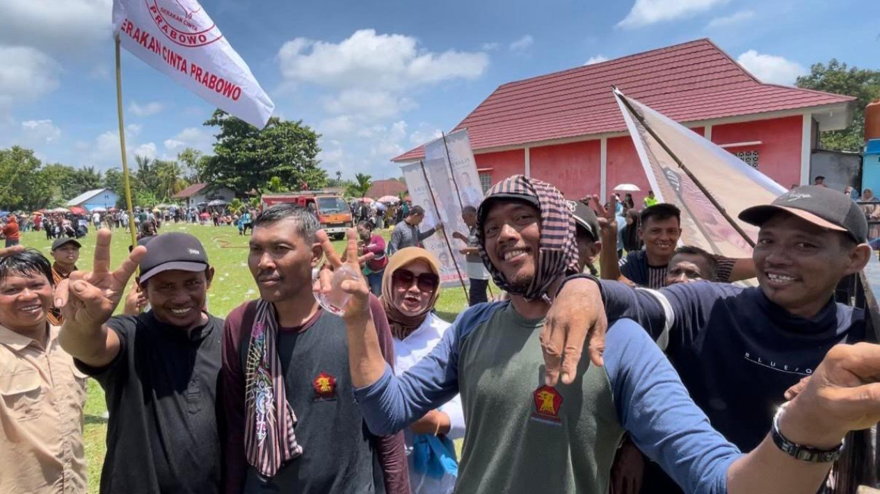 Prabowo Subianto Batal Hadir Kampanye di Musi Rawas Sumsel, Massa Kecewa