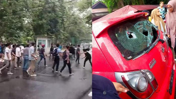 Tawuran Brutal Mahasiswa FT dan FIK Unimed Medan, Ternyata Ini Pemicunya