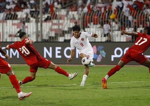 Laga Bahrain Vs Indonesia (Foto: REUTERS/Hamad I Mohammed)