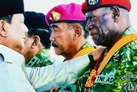 Rambo-nya Indonesia, Darius Bayani, Terima Bintang Sakti dari Presiden