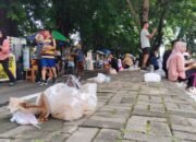 Warga Resah, CFD Stabat Sisakan Tumpukan Sampah