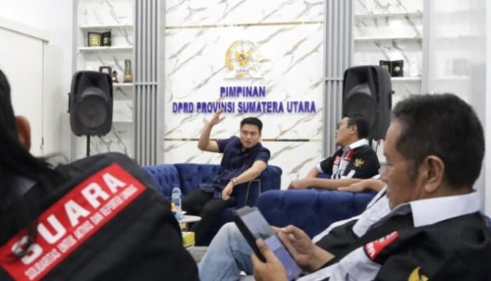 Dukung Pilar Demokrasi, Pimpinan DPRD Sumut Terima Silaturrahmi Pengurus SUARA Langkat