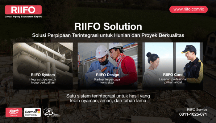 RIIFO Indonesia Memperkenalkan RIIFO Design & RIIFO Care, Solusi Inovatif untuk Industri Perpipaan