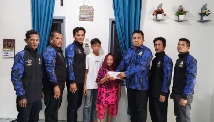 Ketua KOMBAT Sumut Ricky Anthony Turun Tangan Bantu Korban Bullying di Langkat