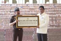 Kejagung Pamer Uang Rp13 Triliun Hasil Korupsi CPO, Tumpukannya Setinggi 2 Meter!