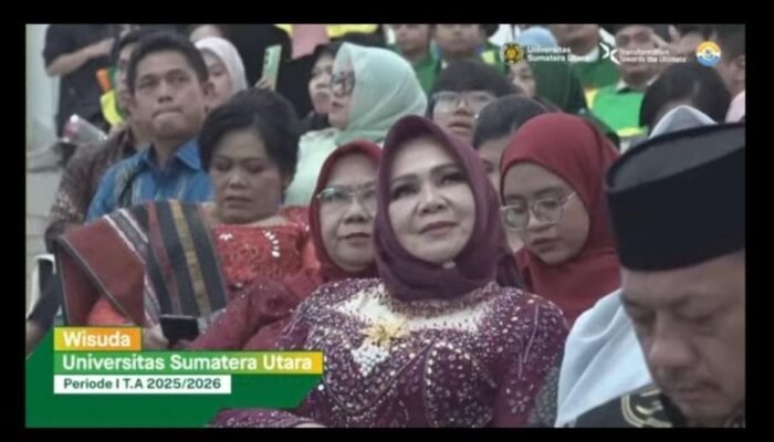 Wabup Langkat Malah Hadiri Wisuda USU di Tengah Bencana, Kemana Empatinya?