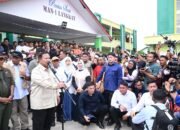 Hasil Swadaya Warga, MAN 1 Langkat Jadi Satu-satunya Pengungsian di Tanjung Pura