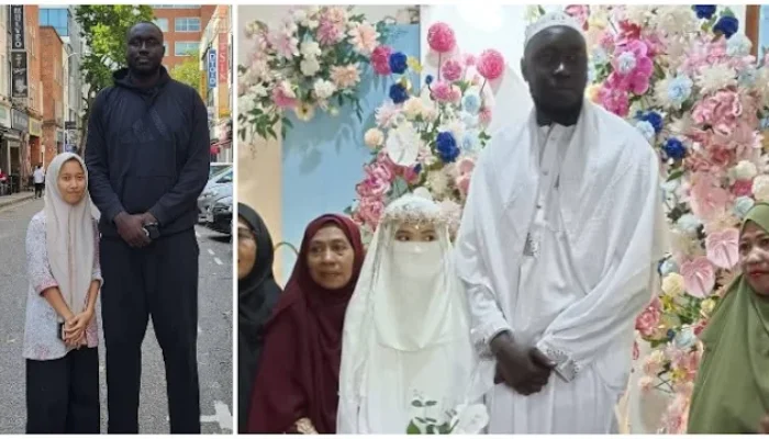 Viral Pria Afrika Nikahi Gadis Luwu Sulsel, Netizen Membayangkan Malam Pertamanya