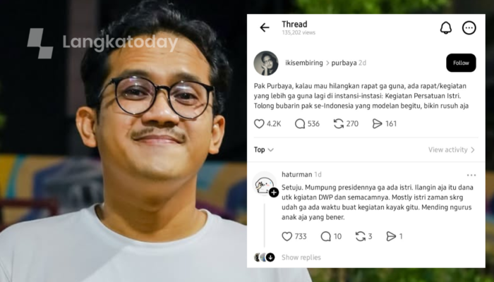 Kegiatan Persatuan Istri Dinilai Mubazir, Cuitan Iki Sembiring Picu Gelombang Kritik