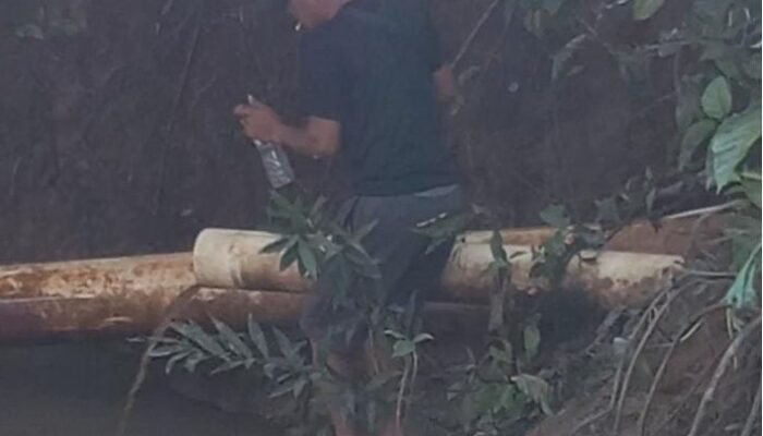 Cemari Sungai, Limbah Pabrik Sawit PT Palmaris Raya Disorot Warga Madina