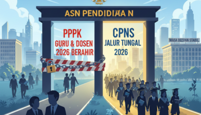 Era Baru ASN Pendidikan: Mulai 2026, Jalur PPPK Guru dan Dosen Dihapus, CPNS Jadi Harga Mati!