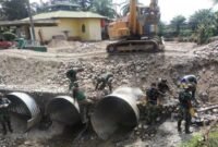 Jembatan Armco di Sei Litur Tasik Hampir Rampung, Progres Capai 94 Persen