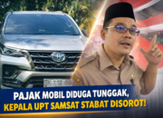 Kepala UPT Samsat Stabat Disorot Terkait Tunggakan Pajak Kendaraan