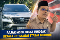 Kepala UPT Samsat Stabat Disorot Terkait Tunggakan Pajak Kendaraan