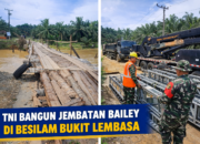 TNI AD Bangun Jembatan Bailey di Wampu Langkat, Pulihkan Akses Warga Antarwilayah