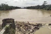 Debit Sungai Batang Serangan Naik, Warga Padang Tualang Diminta Tetap Waspada