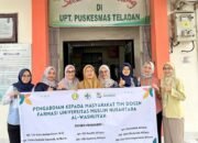 PKM di Puskesmas Teladan, UMN Al-Washliyah Ingatkan Bahaya Konsumsi Antibiotik Sembarangan