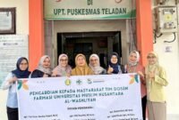 PKM di Puskesmas Teladan, UMN Al-Washliyah Ingatkan Bahaya Konsumsi Antibiotik Sembarangan