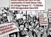 FDM Sumut Soroti Bimtek Disdik Labuhanbatu di Hotel Mewah Parapat, Diduga Langgar Inpres Efisiensi dan Pakai Dana BOS