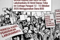 FDM Sumut Soroti Bimtek Disdik Labuhanbatu di Hotel Mewah Parapat, Diduga Langgar Inpres Efisiensi dan Pakai Dana BOS
