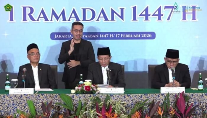 Resmi! Pemerintah Tetapkan 1 Ramadan 1447 H Jatuh pada Kamis 19 Februari 2026
