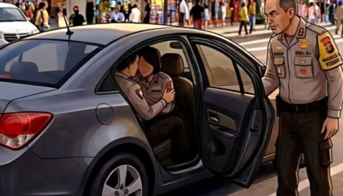 Skandal di Mako Polres Ternate: Oknum Paminal dan Polwan Intel Digerebek Wakapolres dalam Mobil