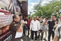Aliansi BEM Sumut Demo Kajatisu Terkait Dugaan Korupsi Amsal Sitepu