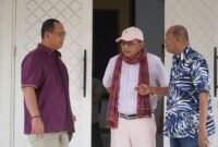 Syah Afandin Bertemu Hinca Pandjaitan, Apa yang Dibahas di Balik Pintu?