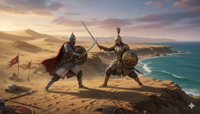 Duel Legendaris Khalid bin Walid Melawan Hormuz Panglima Persia