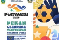 320 Jurnalis Sumut Ambil Bagian Porwasu Piala Gubernur Sumut