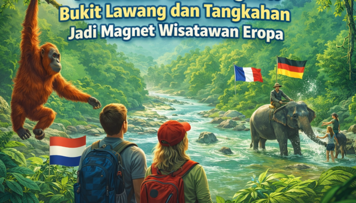 Wisata Langkat: Bukit Lawang dan Tangkahan Masih Jadi Magnet Wisatawan Eropa