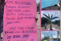 Tagih Janji Gubernur: Warga Bahorok Blokir Jalan Lintas Bukit Lawang, Protes Jalan Rusak dan Polusi Debu
