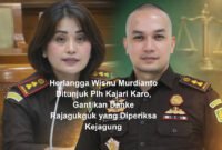 Herlangga Wisnu Murdianto Ditunjuk jadi Plt Kajari Karo, Pasca-Penarikan Pejabat oleh Kejagung Terkait Kasus Amsal Sitepu