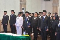 Rico Waas Lantik Pejabat Eselon II dan Fungsional, Berikut Daftarnya 