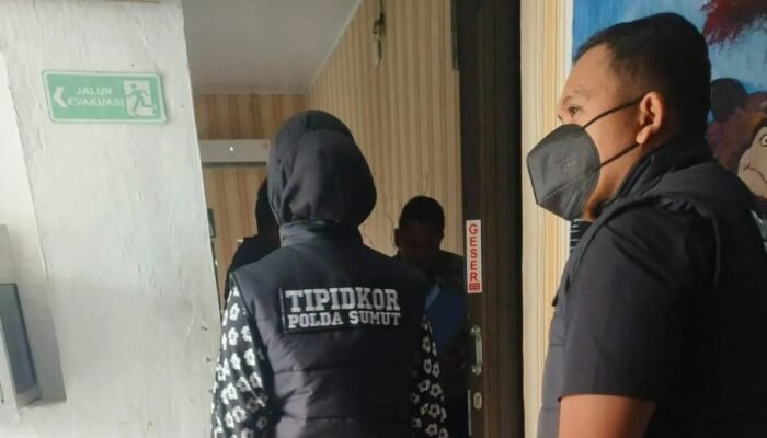 Pasca OTT Pengadaan Internet, Polda Sumut Geledah Kantor Diskominfo Tebing Tinggi dan Sita Sejumlah Dokumen