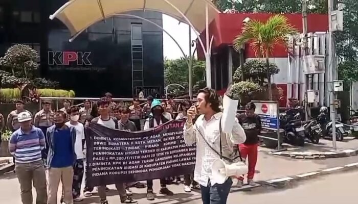 Geruduk Kementerian PU dan KPK, MADILOG Sumut Desak Pengusutan Dugaan Korupsi Proyek Irigasi Rp4 Miliar di Paluta