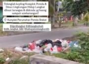 Warga Keluhkan Tumpukan Sampah di Komplek Pemda Langkat, Minta Pemerintah Tegas