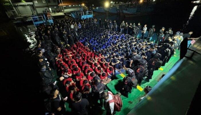 Digiring Tengah Malam! 44 Napi Sumut Berbahaya Dipindah ke Nusakambangan, Ini Alasannya